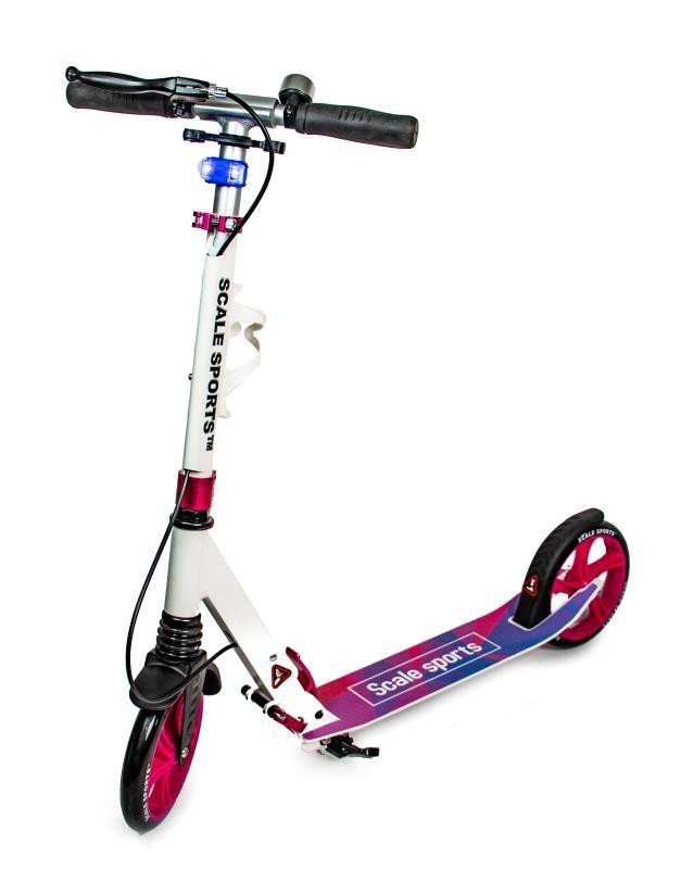 Детский самокат двухколесный Scale Sports SS 08 Розовый цвет 
Детский самокат двухколесный Scale Sports SS 08 Розовый цвет