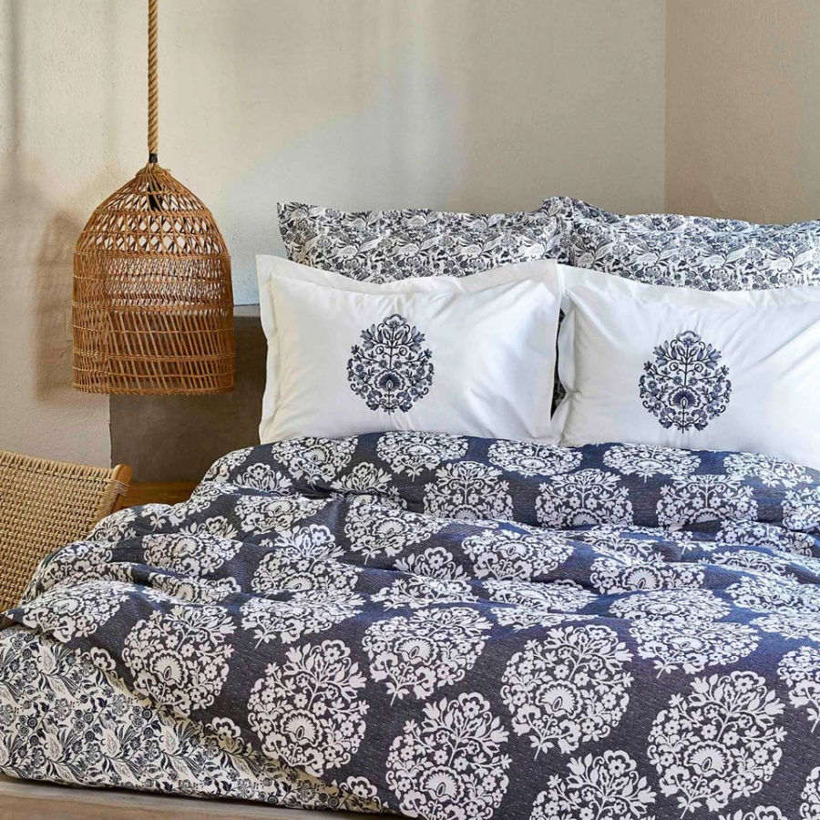 Комплект постельного белья с пике Karaca Home Moni Indigo Индиго 200х220 (svt-2000022285131)
Комплект постельного белья с пике Karaca Home Moni Indigo Индиго 200х220 (svt-2000022285131)