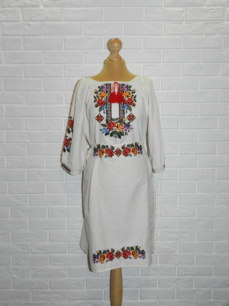 Сукня-вишиванка з льону NovaKoza р.(арт.326, Сукня-вишиванка з льону NovaKoza 50 р.(арт.326)
Сукня-вишиванка з льону NovaKoza р.(арт.326, Сукня-вишиванка з льону NovaKoza 50 р.(арт.326)
