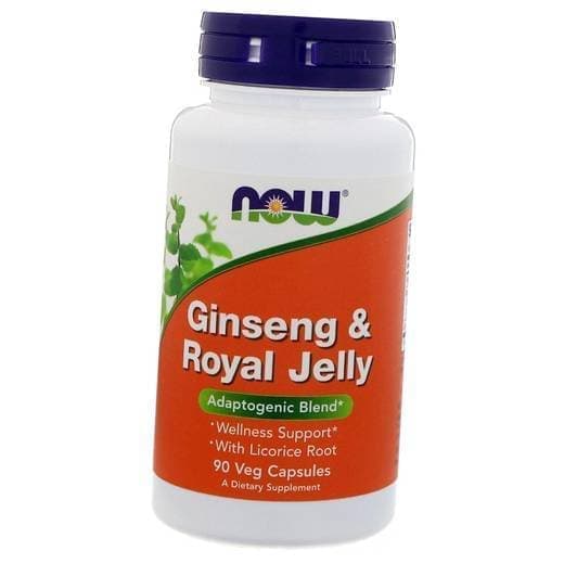 Ginseng & Royal Jelly Now Foods 90вегкапс (71128089)
Ginseng & Royal Jelly Now Foods 90вегкапс (71128089)