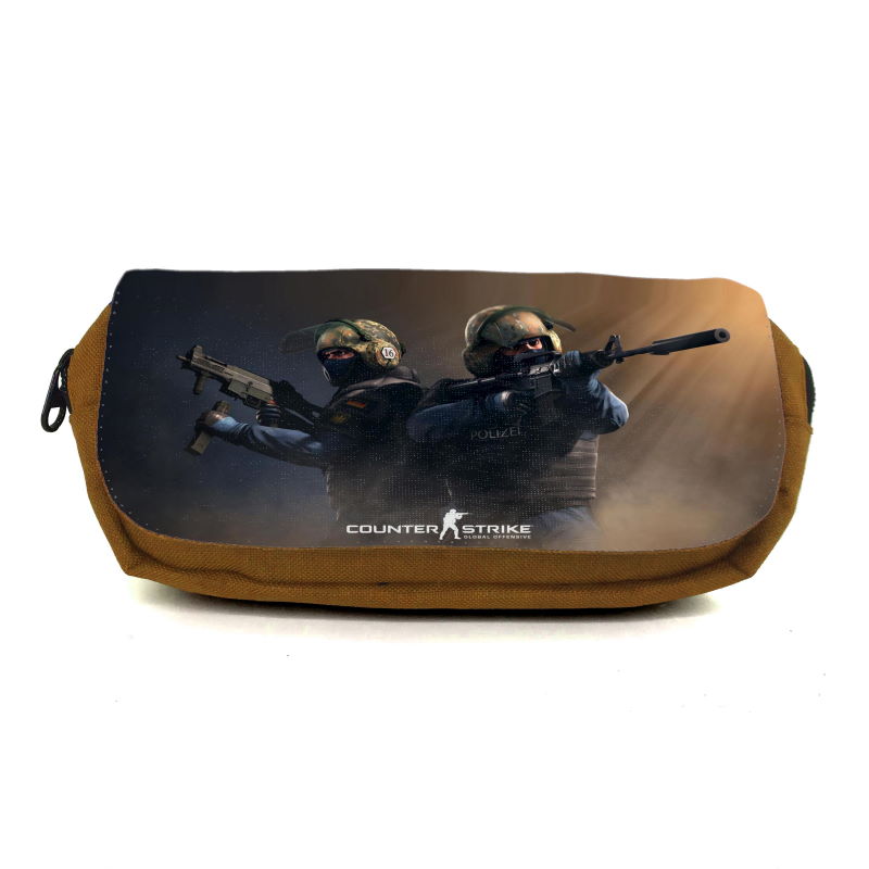 Школьный пенал Контр Страйк органайзер универсальный (CSGO-0037-brown) коричневый
Школьный пенал Контр Страйк органайзер универсальный (CSGO-0037-brown) коричневый
