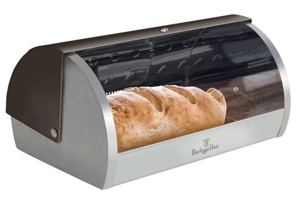 Хлебница из нержавеющей стали Berlinger Haus Carbon Metallic Line 38.5 х 28 х 18.5 см (BH-1350)
Хлебница из нержавеющей стали Berlinger Haus Carbon Metallic Line 38.5 х 28 х 18.5 см (BH-1350)