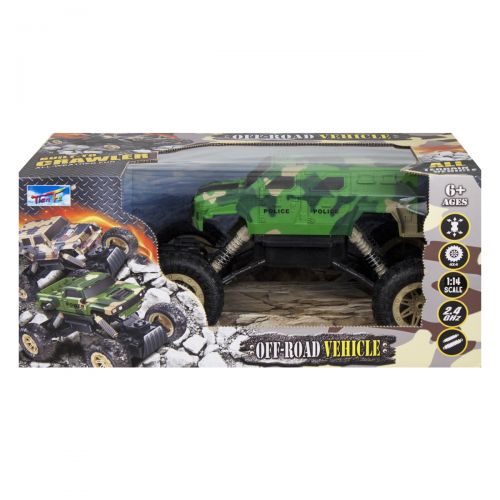 Игрушечная машинка на р/у (радиоуправлении) внедорожник Tian Fa «Военный» зеленый (1763989_666-2)
Игрушечная машинка на р/у (радиоуправлении) внедорожник Tian Fa «Военный» зеленый (1763989_666-2)