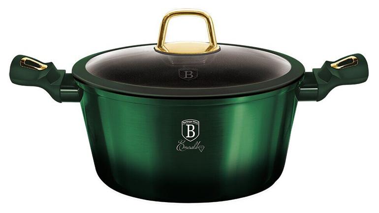 Кастрюля алюминиевая Berlinger Haus Emerald Collection 4.1 л Ø24 см с крышкой с титановым антипригарным покрытием (BH-6058)
Кастрюля алюминиевая Berlinger Haus Emerald Collection 4.1 л Ø24 см с крышкой с титановым антипригарным покрытием (BH-6058)