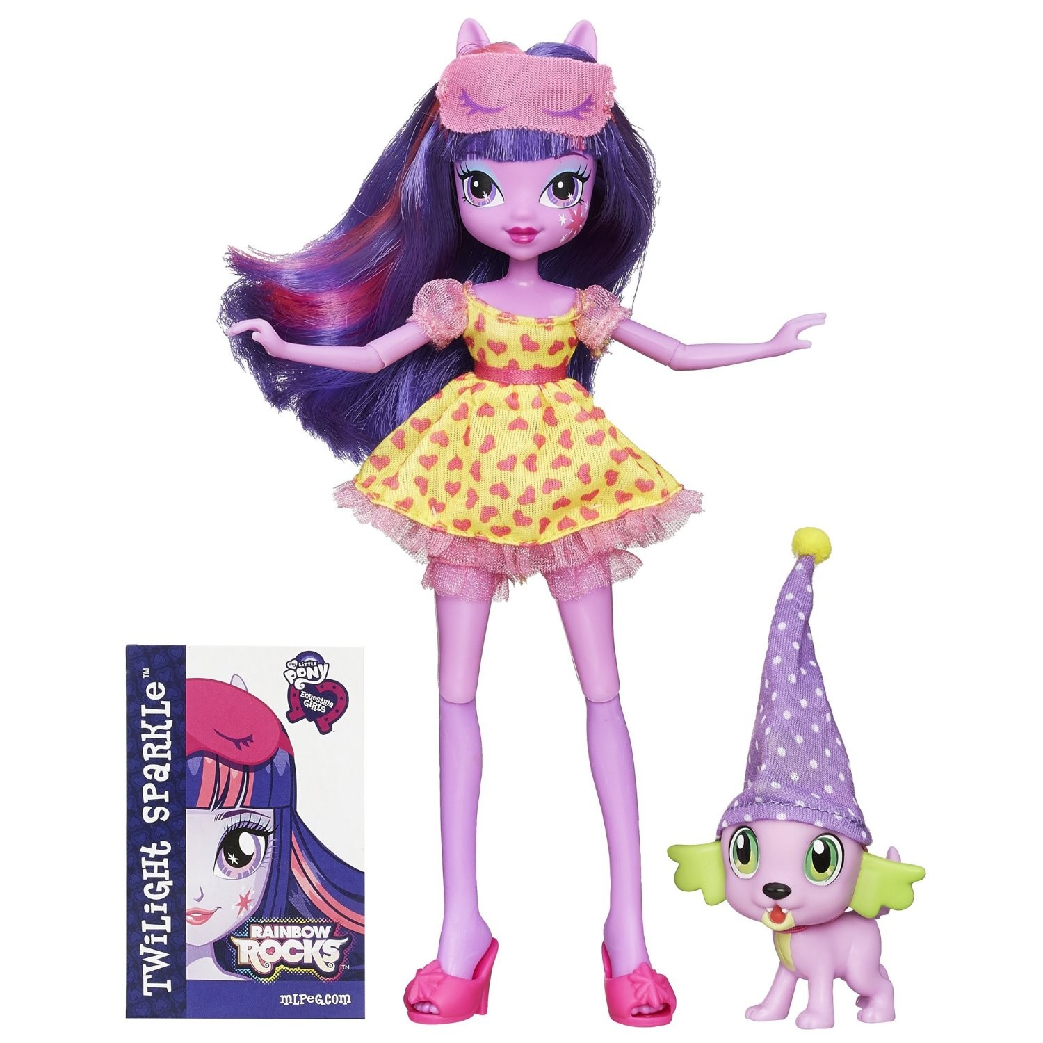 Кукла Май Литл Пони Твайлайт Спаркл с питомцем Девочки Эквестрии (My Little Pony Equestria Girls Twilight and Spike)
Кукла Май Литл Пони Твайлайт Спаркл с питомцем Девочки Эквестрии (My Little Pony Equestria Girls Twilight and Spike)