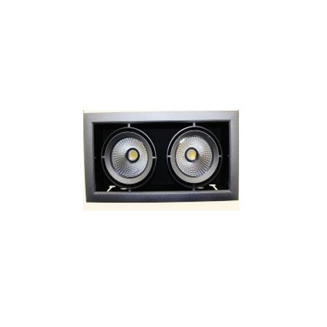 Светильник карданный TS DL2108G II LED 2*20W 4000K серый 
Светильник карданный TS DL2108G II LED 2*20W 4000K серый