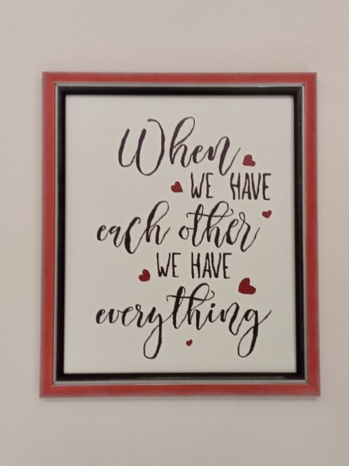 Постер «When we have each other, we have everything» в раме 29х34см Frames Posters Decor
Постер «When we have each other, we have everything» в раме 29х34см Frames Posters Decor