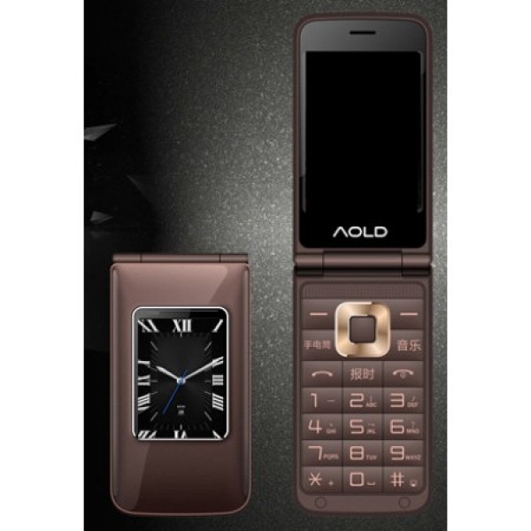Мобільний телефон H-Mobile A7 (AOLD A7) brown. Dual color screen. Flip English keyboard Розкладушка Кнопочный 2,8"/1,77" 2800mAh (1316 zp)
Мобільний телефон H-Mobile A7 (AOLD A7) brown. Dual color screen. Flip English keyboard Розкладушка Кнопочный 2,8"/1,77" 2800mAh (1316 zp)