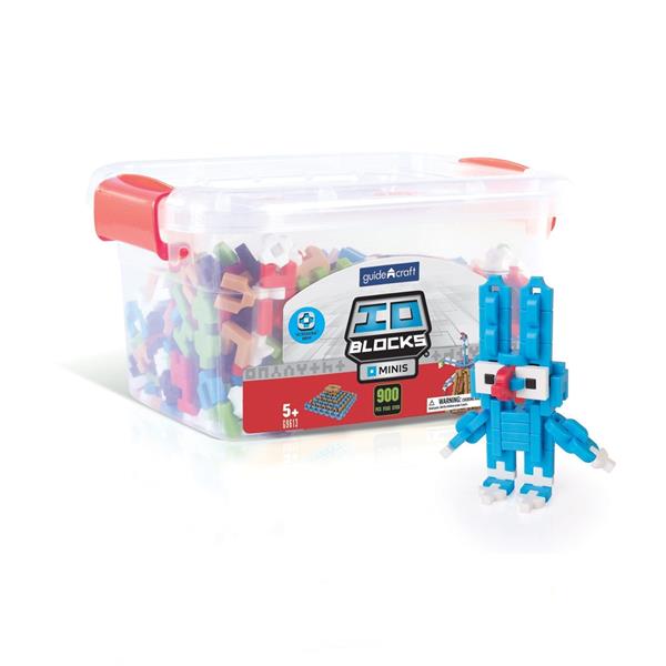 Конструктор Guidecraft IO Blocks Minis з доповненою 3d реальністю, 900 деталей (G9613)
Конструктор Guidecraft IO Blocks Minis з доповненою 3d реальністю, 900 деталей (G9613)