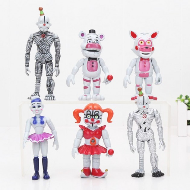 Игровой набор Five Nights at Freddy's 5 ночей с Фредди 6 фигурок 13 см Аниматроники Фнаф ( FNF-07 )
Игровой набор Five Nights at Freddy's 5 ночей с Фредди 6 фигурок 13 см Аниматроники Фнаф ( FNF-07 )
