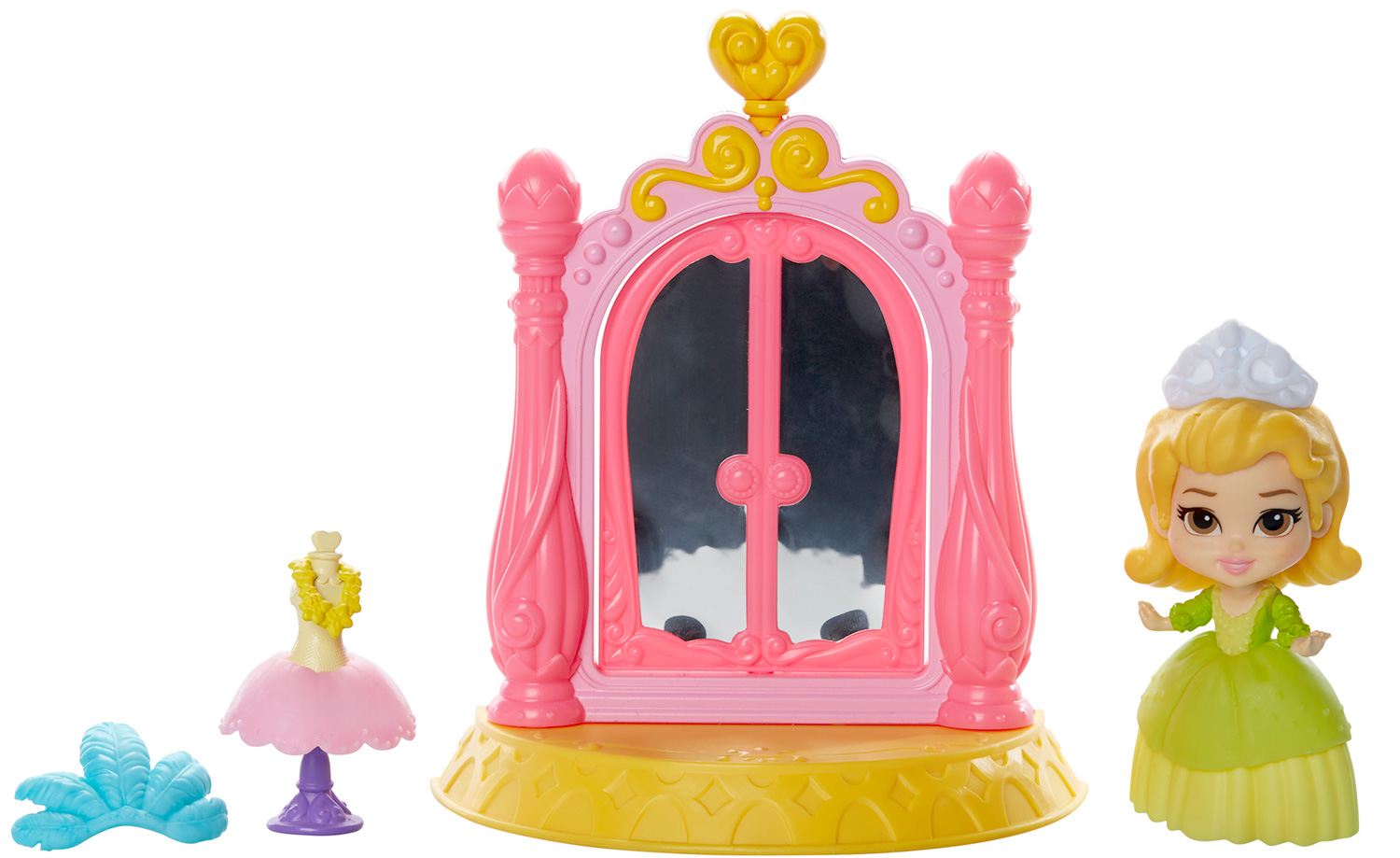 Гардеробная принцессы Эмбер, мини-кукла, Disney Sofia the First, Jakks Pacific (12-31059)
Гардеробная принцессы Эмбер, мини-кукла, Disney Sofia the First, Jakks Pacific (12-31059)