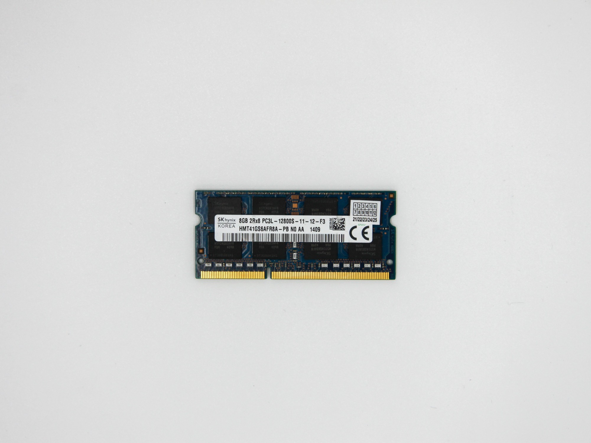 Оперативная память Hynix SODIMM 8Gb DDR3L-1600MHz PC3L-12800 CL11 (HMT41GS6AFR8A-PB) Refurbished
Оперативная память Hynix SODIMM 8Gb DDR3L-1600MHz PC3L-12800 CL11 (HMT41GS6AFR8A-PB) Refurbished