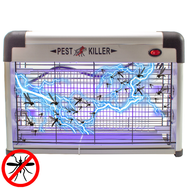 Электрический уничтожитель насекомых и комаров Pest Killer Lesko PK-16A 16 Вт (F_5215-12921)
Электрический уничтожитель насекомых и комаров Pest Killer Lesko PK-16A 16 Вт (F_5215-12921)