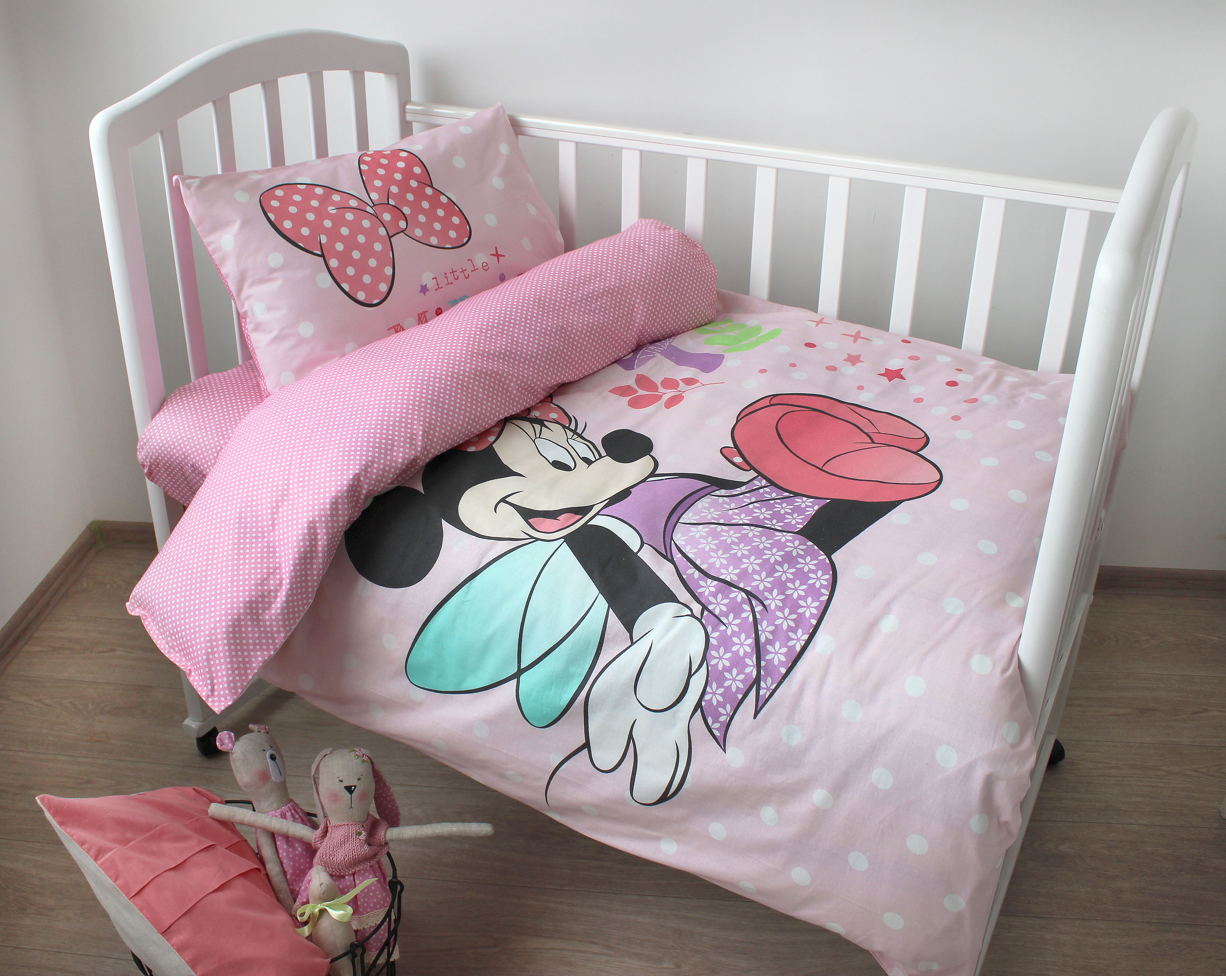 Дитячий комплект Блакит Мінні Маус little minnie fairy 147х112 см Рожевий
Дитячий комплект Блакит Мінні Маус little minnie fairy 147х112 см Рожевий