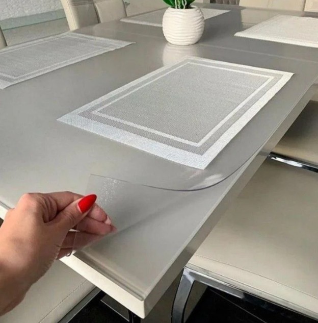 Матовое мягкое стекло Soft Glass Силиконовая скатерть Покрытие для мебели 3.4х1.0м (толщина 1.0 мм)
Матовое мягкое стекло Soft Glass Силиконовая скатерть Покрытие для мебели 3.4х1.0м (толщина 1.0 мм)