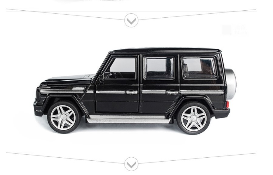 Модель автомобиля из сплава Mercedes-Benz G65 1:32 яркая черная машина с функцией возврата 
Модель автомобиля из сплава Mercedes-Benz G65 1:32 яркая черная машина с функцией возврата