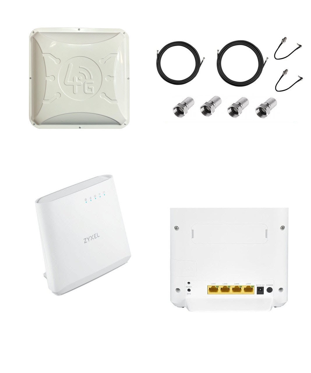 Комплект антенна 4G Runbit ALTA и WiFi роутер Zyxel LTE 3202-M430 для интернета
Комплект антенна 4G Runbit ALTA и WiFi роутер Zyxel LTE 3202-M430 для интернета