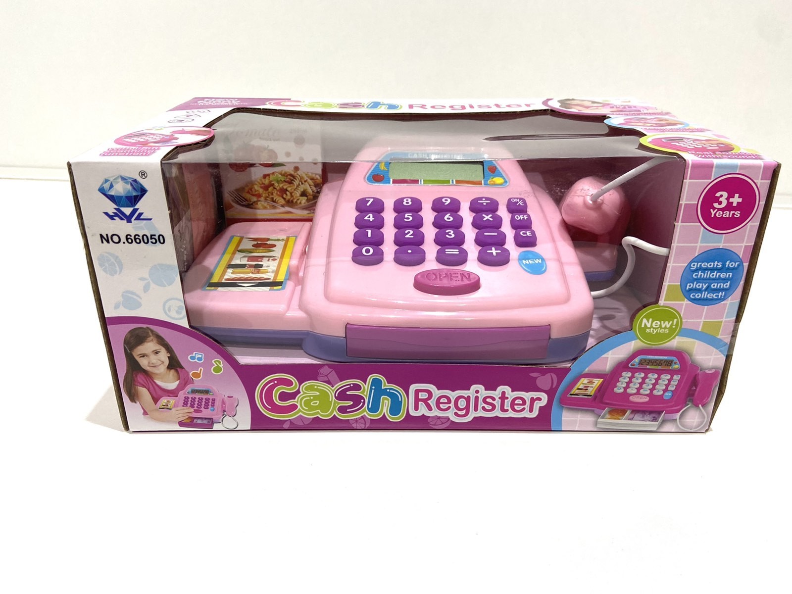 Детский игровой кассовый аппарат Cash Register с микрофоном, звук, свет 66050 светло-розовый
Детский игровой кассовый аппарат Cash Register с микрофоном, звук, свет 66050 светло-розовый