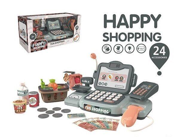 Игровой Кассовый аппарат Star Toys Factor Co с микрофоном, калькулятором, аксессуарами и продуктами
Игровой Кассовый аппарат Star Toys Factor Co с микрофоном, калькулятором, аксессуарами и продуктами