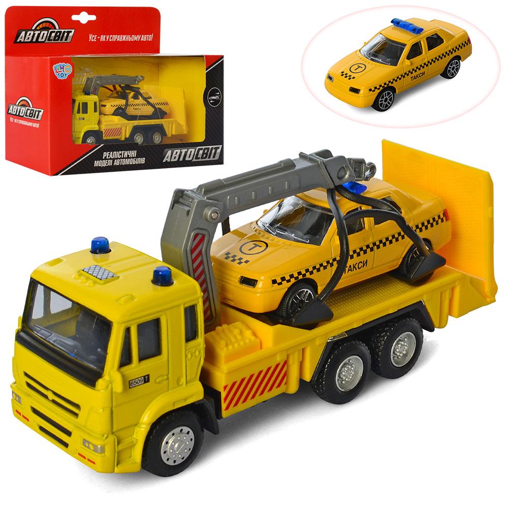 Машинка эвакуатор металлическая инерционная AS-2651 АвтоСвіт с резиновыми колессами 
Машинка эвакуатор металлическая инерционная AS-2651 АвтоСвіт с резиновыми колессами