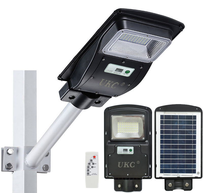 Светильник уличный на солнечной батарее с датчиком движения UKC Cobra R1 125W + пульт (7778)
Светильник уличный на солнечной батарее с датчиком движения UKC Cobra R1 125W + пульт (7778)