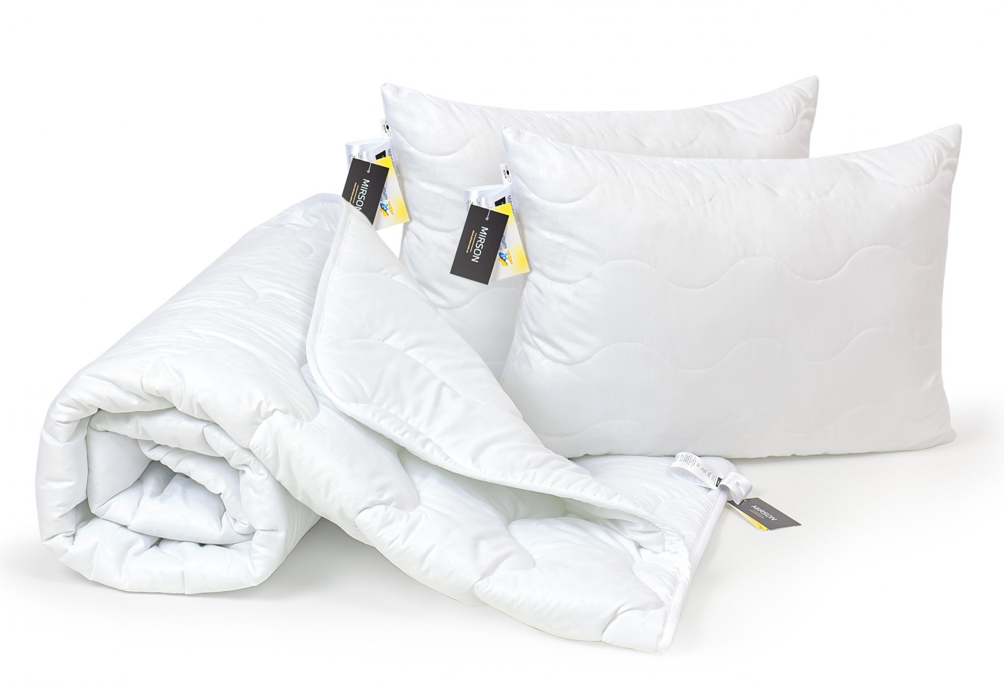 Набор антиаллергенный MirSon Eco-Soft Всесезонный №1696 155x215 см Eco Light White Одеяло + подушки 50*70 средние
Набор антиаллергенный MirSon Eco-Soft Всесезонный №1696 155x215 см Eco Light White Одеяло + подушки 50*70 средние