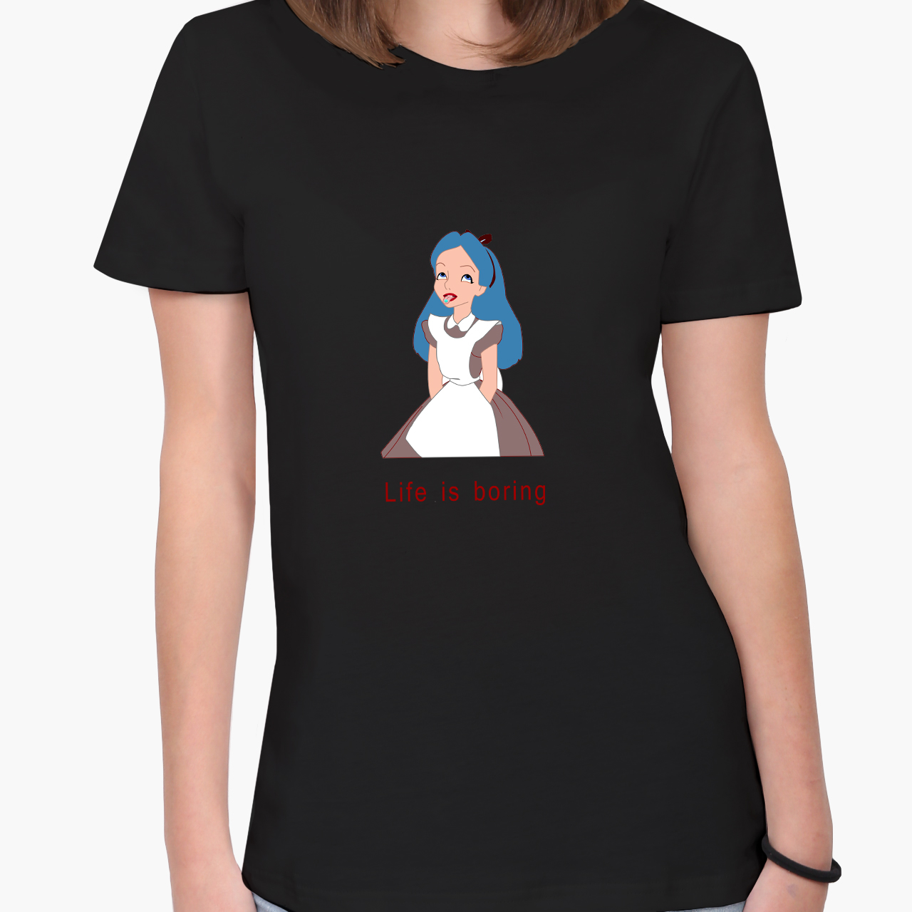 Футболка женская Дисней Алиса скукота (Disney Alice in Wonderland) (8976-1435-3) Черная, Футболка женская Дисней Алиса скукота (Disney Alice in Wonderland) (8976-1435-3) L Черная
Футболка женская Дисней Алиса скукота (Disney Alice in Wonderland) (8976-1435-3) Черная, Футболка женская Дисней Алиса скукота (Disney Alice in Wonderland) (8976-1435-3) L Черная