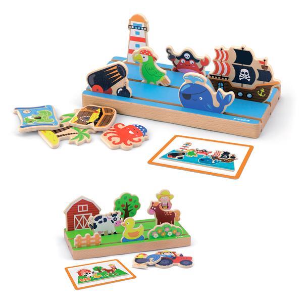 Деревянный игровой набор Viga Toys Пространство и расстояние (50183) 
Деревянный игровой набор Viga Toys Пространство и расстояние (50183)
