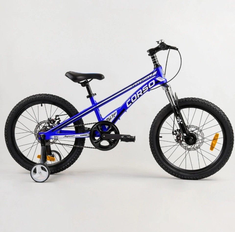 Детский двухколесный велосипед CORSO Speedline MG-39427 20 дюймов синий с белым
Детский двухколесный велосипед CORSO Speedline MG-39427 20 дюймов синий с белым