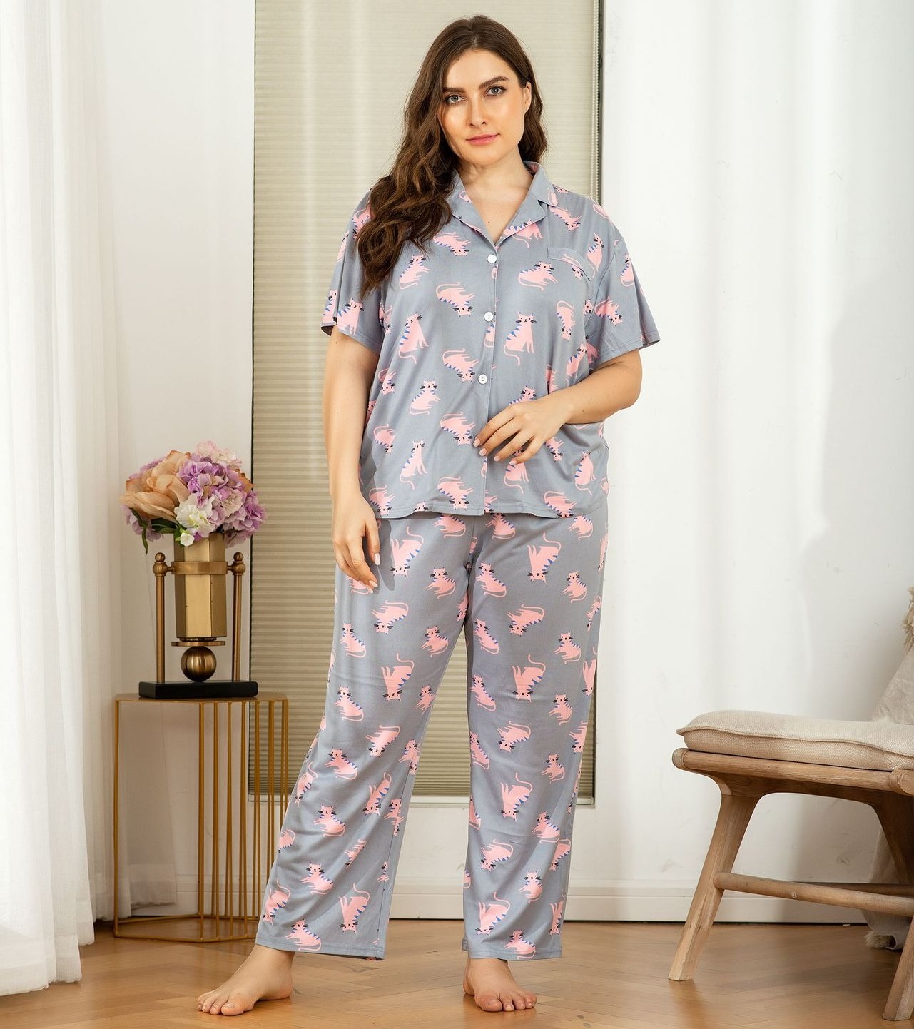 Пижама женская Sweet cat Berni Fashion PLUS () Серый, Пижама женская Sweet cat Berni Fashion PLUS (XL) Серый
Пижама женская Sweet cat Berni Fashion PLUS () Серый, Пижама женская Sweet cat Berni Fashion PLUS (XL) Серый