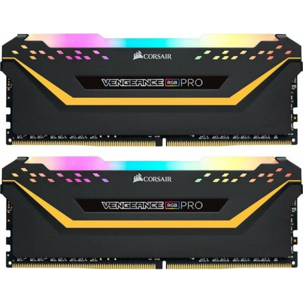 Модуль пам&яті для комп&ютера DDR4 16GB (2x8GB) 3200 MHz Vengeance RGB Pro Black CORSAIR (CMW16GX4M2C3200C16-TUF)
Модуль пам&яті для комп&ютера DDR4 16GB (2x8GB) 3200 MHz Vengeance RGB Pro Black CORSAIR (CMW16GX4M2C3200C16-TUF)