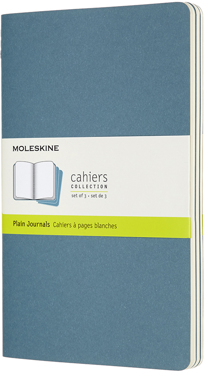 Набор записных книг Moleskine Cahier 13 x 21 см 3 шт по 80 страниц без линовки Голубой (8058647629629)
Набор записных книг Moleskine Cahier 13 x 21 см 3 шт по 80 страниц без линовки Голубой (8058647629629)