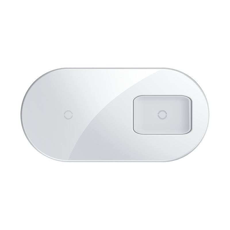 Беспроводное зарядное устройство Baseus Simple 2 in 1 AirPods Pro Белый (WXJK-C02)
Беспроводное зарядное устройство Baseus Simple 2 in 1 AirPods Pro Белый (WXJK-C02)