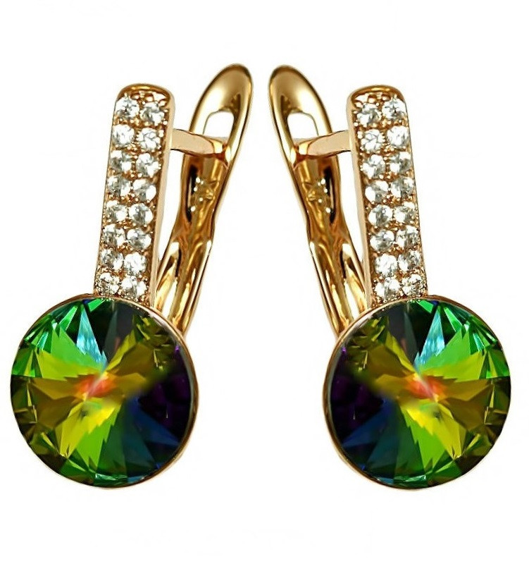 Серьги Xuping с кристаллами Swarovski Медицинское золото Позолота 18К 1,7 см. хсс-114
Серьги Xuping с кристаллами Swarovski Медицинское золото Позолота 18К 1,7 см. хсс-114