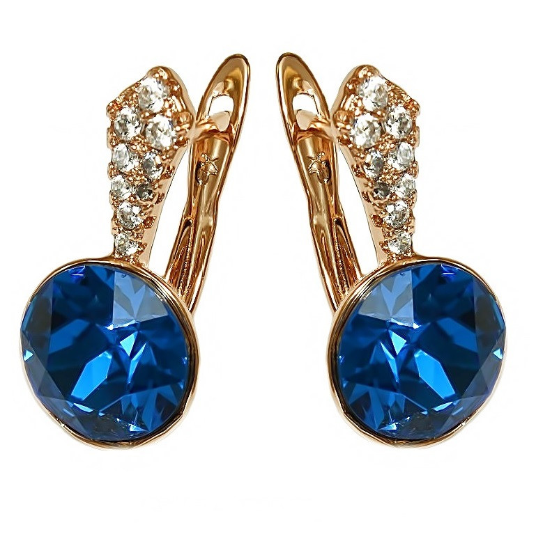 Серьги Xuping с кристаллами Swarovski Медицинское золото Позолота 18К 1,9 см. хсс-087
Серьги Xuping с кристаллами Swarovski Медицинское золото Позолота 18К 1,9 см. хсс-087