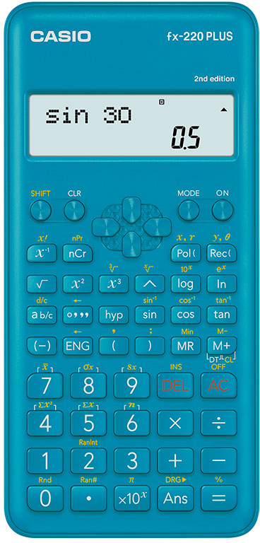 Калькулятор Casio с алгебраическим введением данных 78х155х18 (FX-220PLUS-2-W) (4549526607141)
Калькулятор Casio с алгебраическим введением данных 78х155х18 (FX-220PLUS-2-W) (4549526607141)