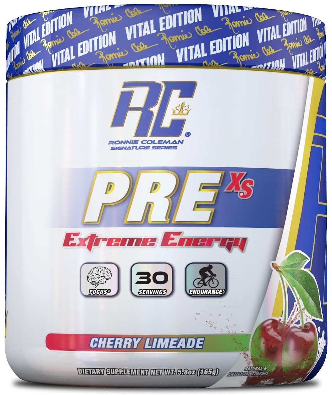 Предтренировочный комплекс Ronnie Coleman Pre XS Pre-Workout Powder 165 г (4384303623)
Предтренировочный комплекс Ronnie Coleman Pre XS Pre-Workout Powder 165 г (4384303623)