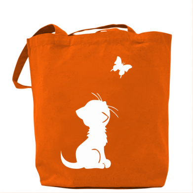 Сумка котик и бабочка Оранжевый
Сумка котик и бабочка Оранжевый