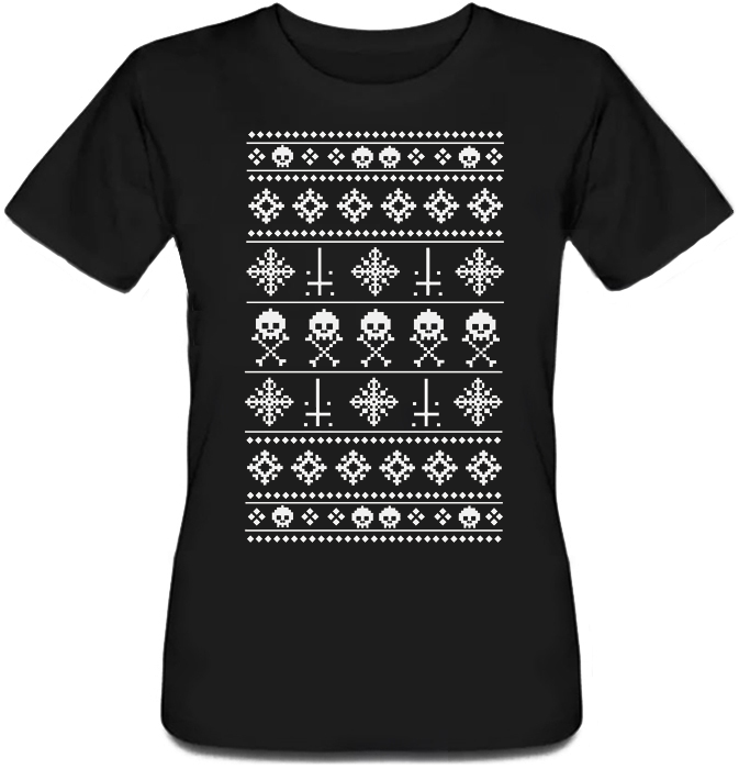 Женская футболка Fat Cat Anti-Christmas Pattern (чёрная) 42619, Женская футболка Fat Cat Anti-Christmas Pattern (чёрная) L 42619
Женская футболка Fat Cat Anti-Christmas Pattern (чёрная) 42619, Женская футболка Fat Cat Anti-Christmas Pattern (чёрная) L 42619