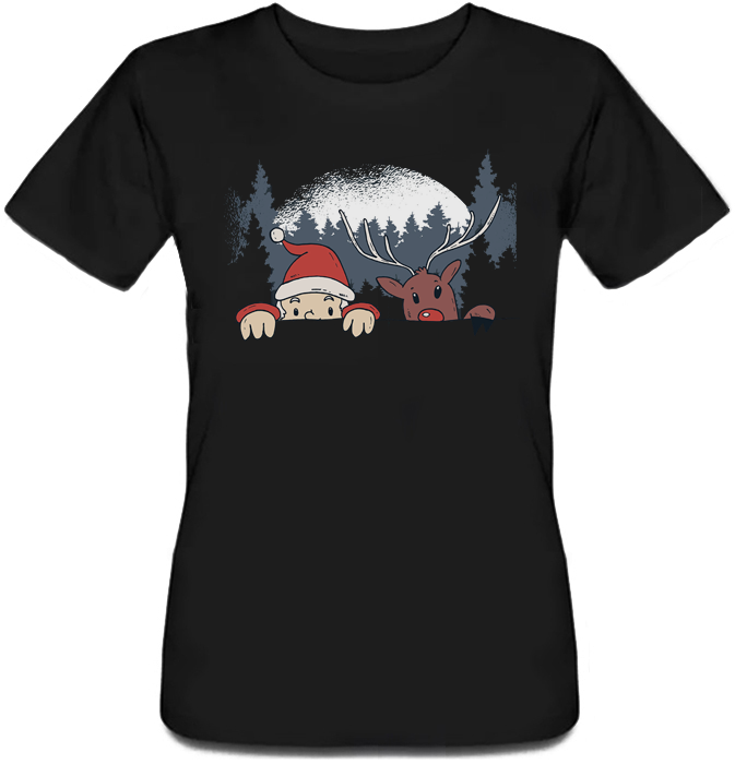 Женская футболка Fat Cat Santa And Reindeer (чёрная) 41644, Женская футболка Fat Cat Santa And Reindeer (чёрная) XL 41644
Женская футболка Fat Cat Santa And Reindeer (чёрная) 41644, Женская футболка Fat Cat Santa And Reindeer (чёрная) XL 41644