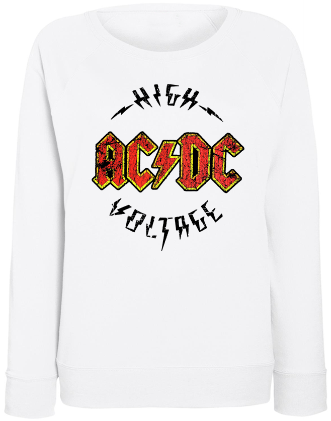 Женский свитшот Fat Cat AC/DC - High Voltage (белый) 37793, Женский свитшот Fat Cat AC/DC - High Voltage (белый) L 37793
Женский свитшот Fat Cat AC/DC - High Voltage (белый) 37793, Женский свитшот Fat Cat AC/DC - High Voltage (белый) L 37793