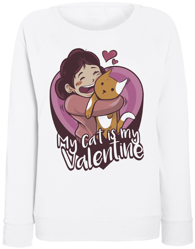 Женский свитшот Fat Cat My Cat Is My Valentine (белый) 40464, Женский свитшот Fat Cat My Cat Is My Valentine (белый) XS 40464
Женский свитшот Fat Cat My Cat Is My Valentine (белый) 40464, Женский свитшот Fat Cat My Cat Is My Valentine (белый) XS 40464