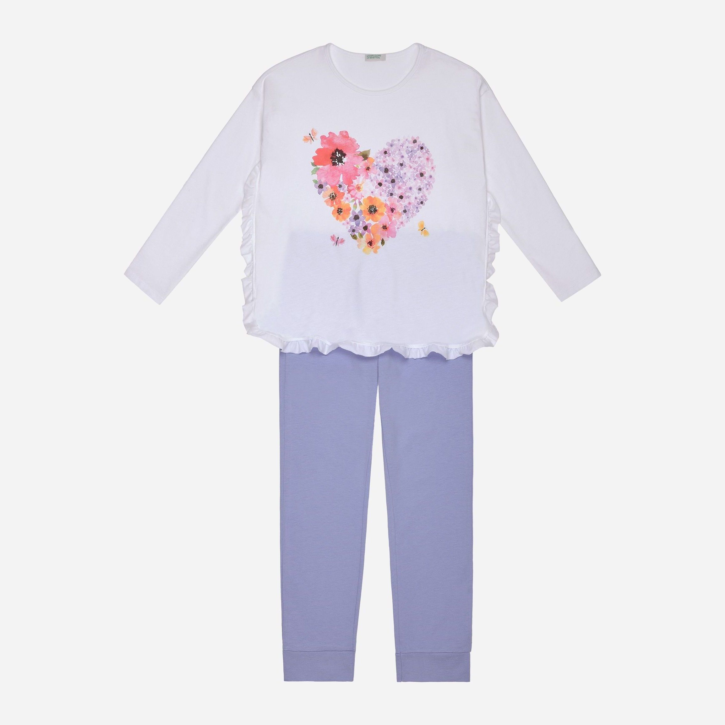 Пижама (футболка с длинными рукавами + штаны) United Colors of Benetton 30960P1ZS-101 122 см
Пижама (футболка с длинными рукавами + штаны) United Colors of Benetton 30960P1ZS-101 122 см