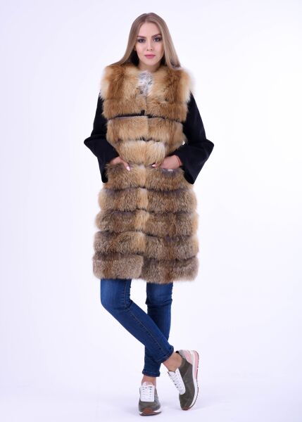Жилетка BG-Furs из лисы с рукавами из замша на змейке Золотистая (Р-ПШ-3-Трансформер-Лиса, Жилетка BG-Furs из лисы с рукавами из замша на змейке 40 Золотистая (Р-ПШ-3-Трансформер-Лиса)
Жилетка BG-Furs из лисы с рукавами из замша на змейке Золотистая (Р-ПШ-3-Трансформер-Лиса, Жилетка BG-Furs из лисы с рукавами из замша на змейке 40 Золотистая (Р-ПШ-3-Трансформер-Лиса)