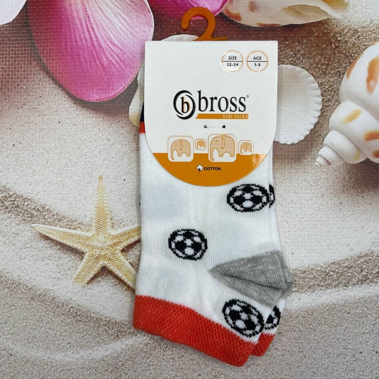 Носки детские Bross -14р Мячи Молочные с оранжевым, Носки детские Bross 10-14р Мячи Молочные с оранжевым
Носки детские Bross -14р Мячи Молочные с оранжевым, Носки детские Bross 10-14р Мячи Молочные с оранжевым