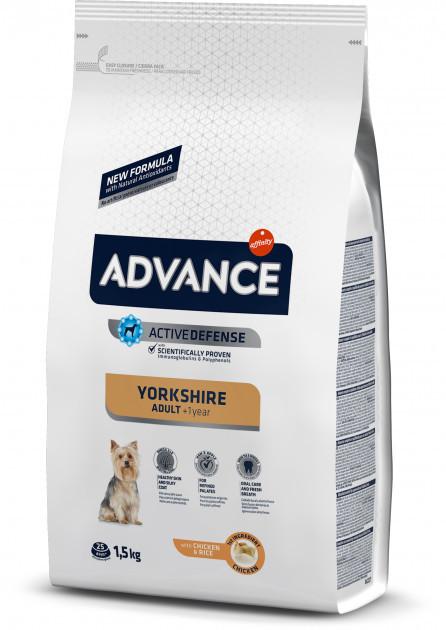 Сухой корм для собак Advance Dog Yorkshire Terrier 1.5 кг. для йоркширских терьеров
Сухой корм для собак Advance Dog Yorkshire Terrier 1.5 кг. для йоркширских терьеров