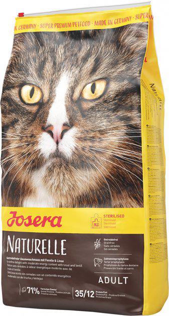 Сухой корм (Йозера) Josera Naturelle 4.25 кг стерилизованных и малоактивных кошек и котов беззерновой
Сухой корм (Йозера) Josera Naturelle 4.25 кг стерилизованных и малоактивных кошек и котов беззерновой