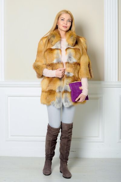 Полушубок BG-Furs из рыжей лисы рукав 2/4 Золотистый (Р-Ж10-30, Полушубок BG-Furs из рыжей лисы рукав 2/4 44 Золотистый (Р-Ж10-30-44)
Полушубок BG-Furs из рыжей лисы рукав 2/4 Золотистый (Р-Ж10-30, Полушубок BG-Furs из рыжей лисы рукав 2/4 44 Золотистый (Р-Ж10-30-44)