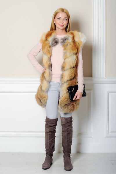 Жилетка BG-Furs из меха рыжей лисы Золотистая (Р-Ж8-Eлочка-9/3-75, Жилетка BG-Furs из меха рыжей лисы 42 Золотистая (Р-Ж8-Eлочка-9/3-75-42)
Жилетка BG-Furs из меха рыжей лисы Золотистая (Р-Ж8-Eлочка-9/3-75, Жилетка BG-Furs из меха рыжей лисы 42 Золотистая (Р-Ж8-Eлочка-9/3-75-42)