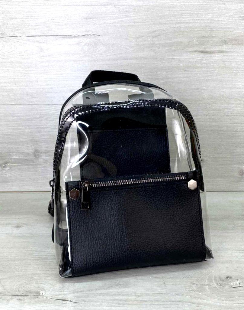 Рюкзак прозрачный силиконовый рюкзак женский Aliri-444-13 черный
Рюкзак прозрачный силиконовый рюкзак женский Aliri-444-13 черный